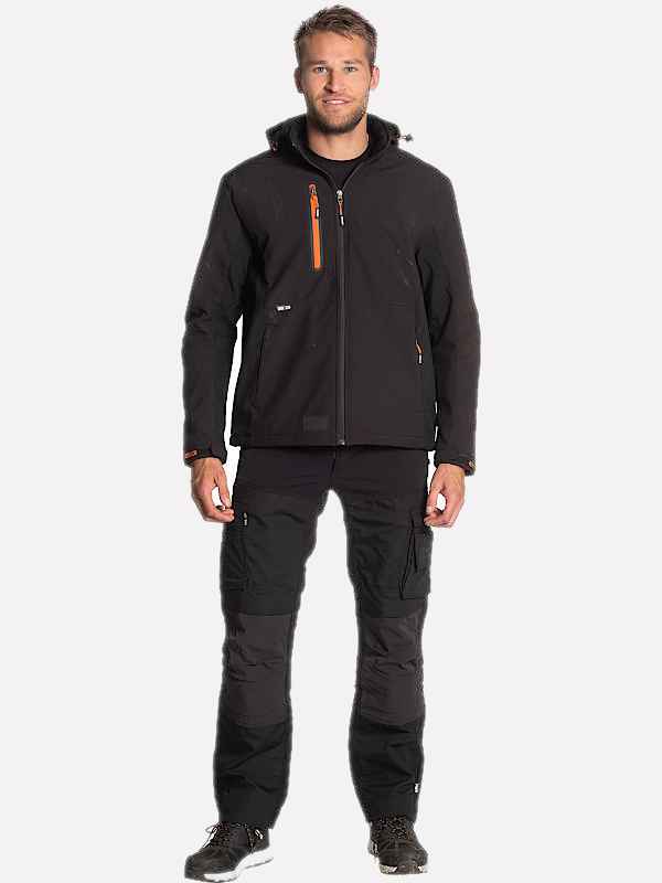 Παντελόνι Εργασίας HEROCK HECTOR Μαύρο Cargo 1